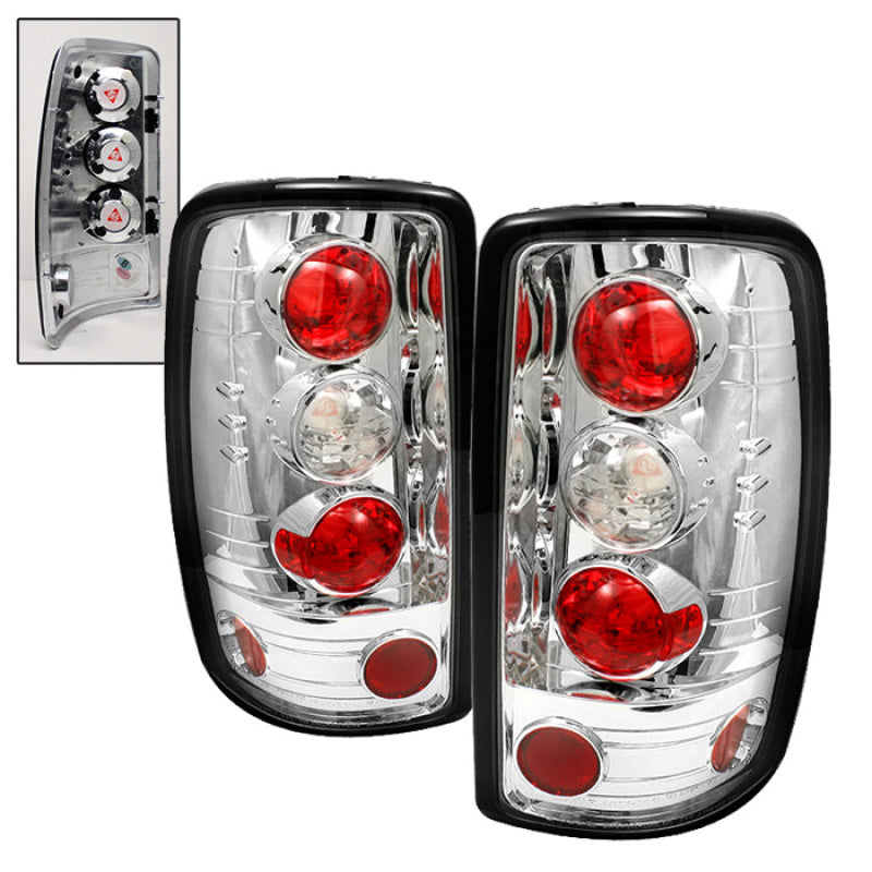 Spyder Chevy Suburban/GMC Yukon/ Yukon Denali 00-06 Euro Tail Lights Chrm ALT-YD-CD00-BD-C SPYDER
