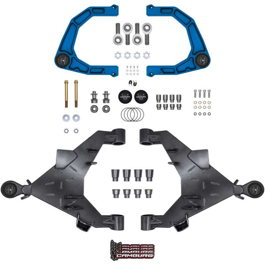 Camburg KINETIK Long Travel Kit with Billet UCA for 2022-2025 Tundra Blue - CAM-310217-K-BLU