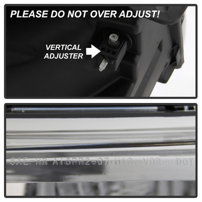 xTune 07-14 Ford Expedition OEM Style Headlights -Chrome (HD-JH-FE07-AM-C) SPYDER