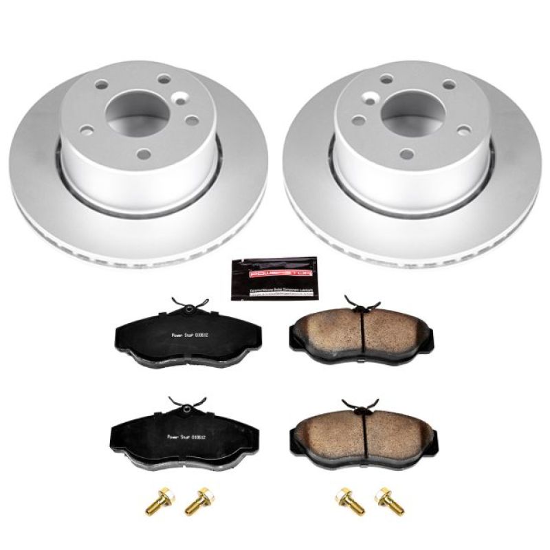 Power Stop 99-04 Land Rover Discovery Front Z23 Evolution Sport Coated Brake Kit PowerStop