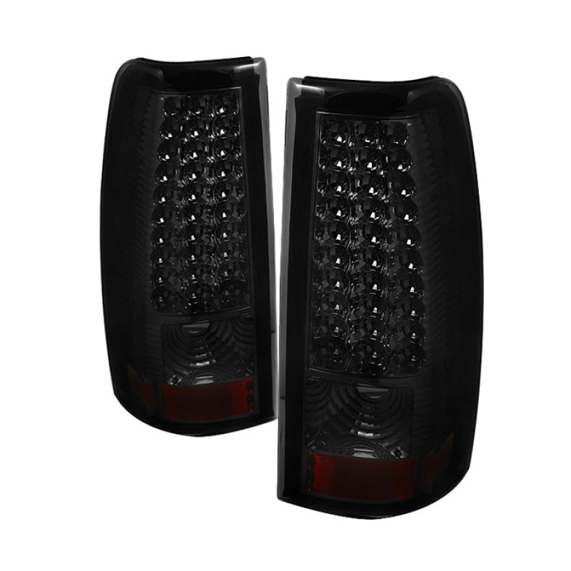 Xtune Chevy Silverado 1500/25003500 03-06 LED Tail Lights Smoke ALT-ON-CS03-LED-SM SPYDER