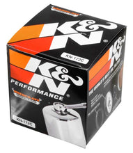 Load image into Gallery viewer, K&amp;N Oil Filter Powersports Canister Chrome