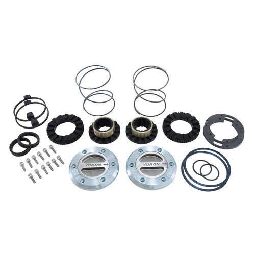 Yukon Gear Hardcore Locking Hub Set For Dana 44 / GM & Ford 1/2 & 3/4 Ton / 19 Spline