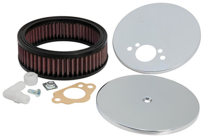 K&N Custom Round Racing Assembly Red 5.875in OD x1.313in ID x 1.813in Height K&N Engineering