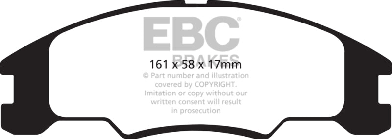 EBC Ultimax2 Front Brake Pads - UD1339 EBC