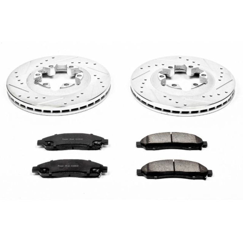 Power Stop 04-08 Chevrolet Colorado Front & Rear Autospecialty Brake Kit