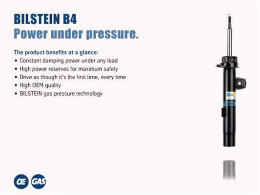 Bilstein B4 2008 BMW 128i Base Convertible Front Right Suspension Strut Assembly Bilstein