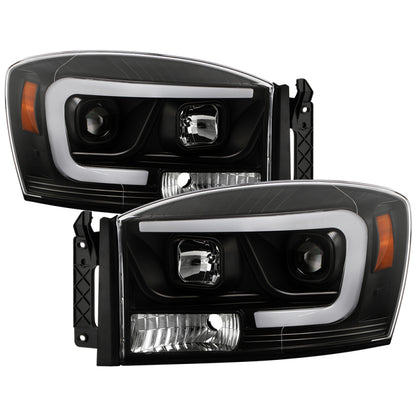Spyder 06-08 Dodge Ram 1500 LED Headlights - Black PRO-YD-DR06PL-BK SPYDER