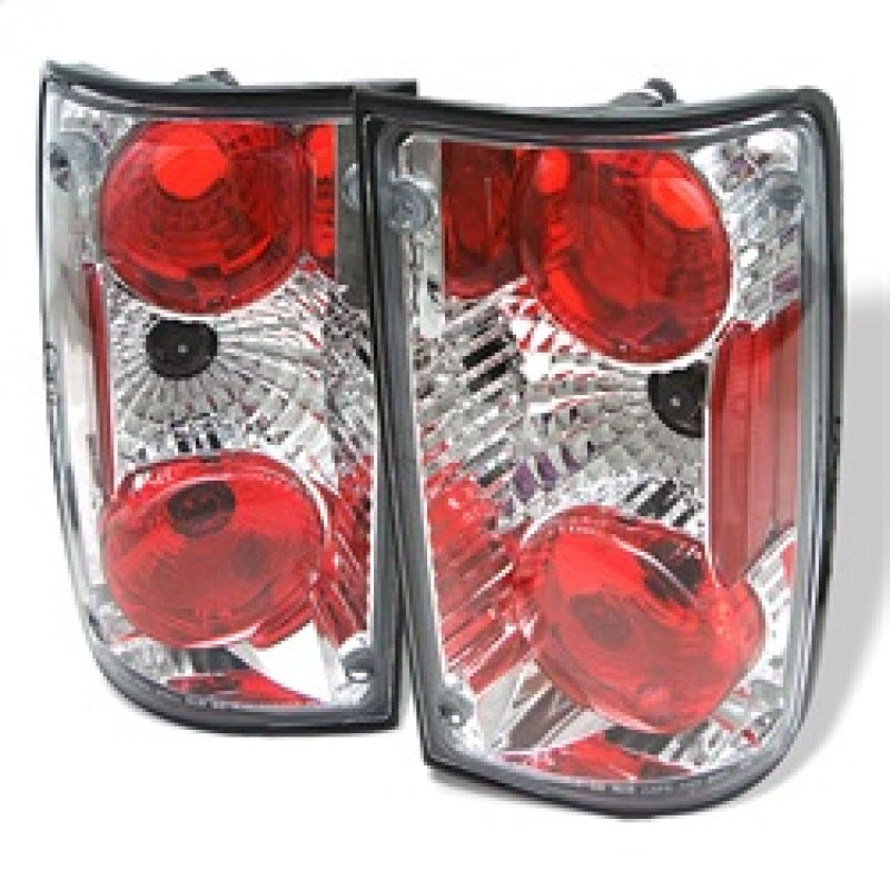 Spyder Toyota Pick Up 89-95 Euro Style Tail Lights Chrome ALT-YD-TP89-C SPYDER