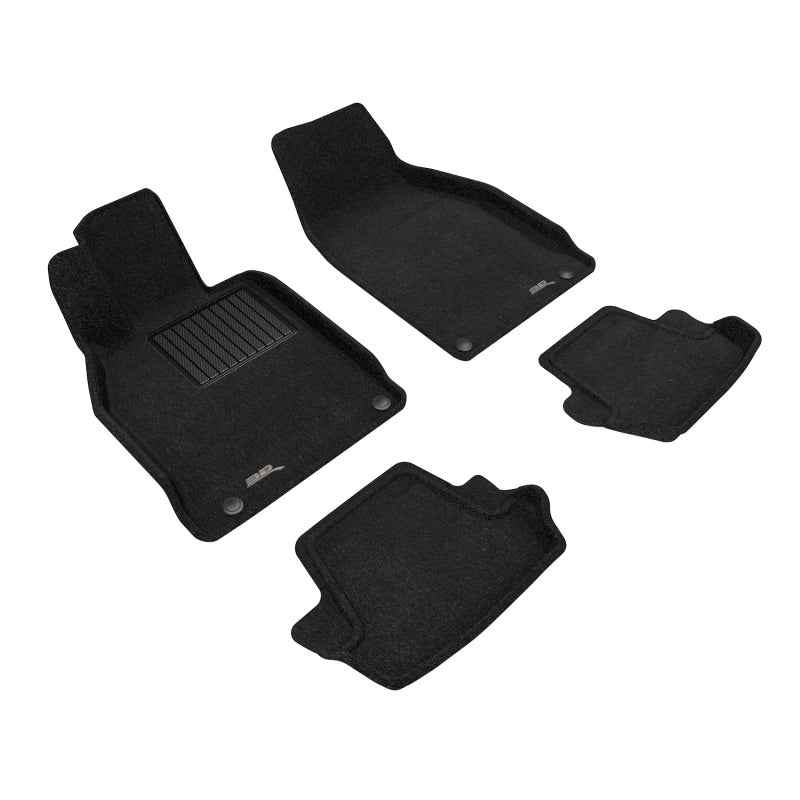 3D MAXpider ELEGANT 1st-2nd Row Floor Mats for Porsche 911 2020-2024 - L1PO02104709
