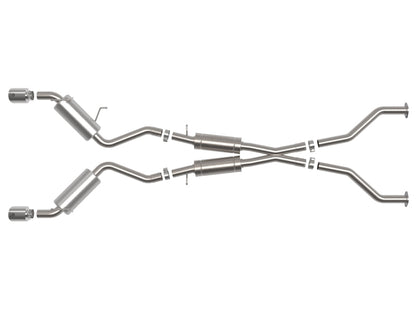 afe Takeda Cat-Back Exhaust System Nissan 370Z 09-20 V6-3.7L