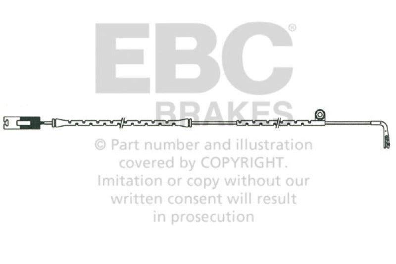 EBC 2000-2003 BMW Z8 5.0L Front Wear Leads EBC