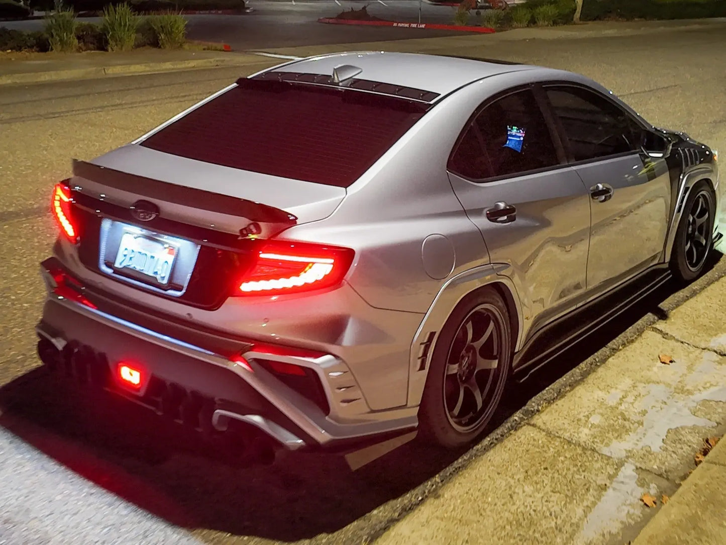 OLM Phantom-Spec LED Taillights Smoke White for 2022-2026 Subaru WRX - OLME.47005.1-SW