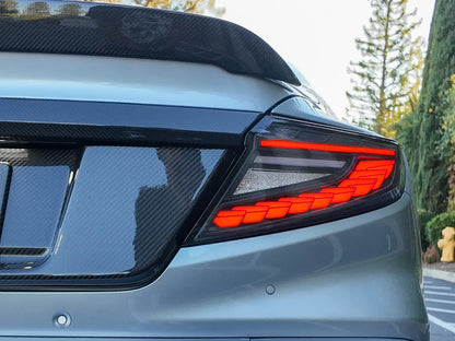 OLM Phantom-Spec LED Taillights Clear Red for 2022-2026 Subaru WRX - OLME.47005.1-CR