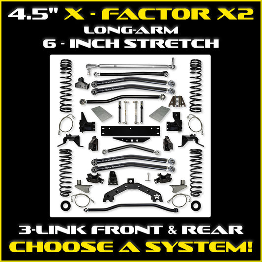 Rock Krawler 2019+ Jeep Wrangler JT 4.5in Front Spring Kit