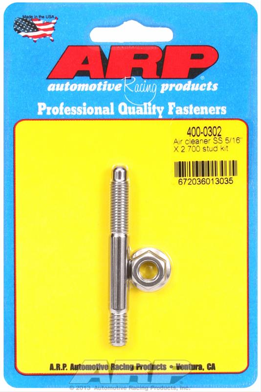 ARP 5/16 x 2.700 SS Air Cleaner Stud Kit