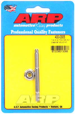 ARP 1/4in x 2.700 SS Air Cleaner Stud Kit ARP