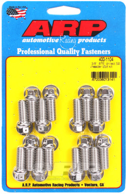 ARP 3/8 x .875 Drilled SS Header Bolt Kit ARP