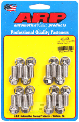 ARP 3/8 x .750 Drilled SS Header Bolt Kit ARP