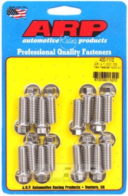 ARP 3/8 x 1.000 SS Hex Header Bolt Kit ARP