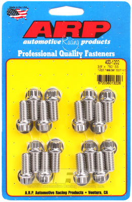 ARP 3/8 x .750 SS 12pt Header Bolt Kit ARP
