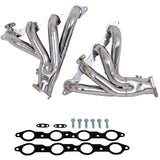 BBK Chevrolet Corvette 5.7 LS1 1-3/4 Shorty Exhaust Headers Polished Silver Ceramic 97-99