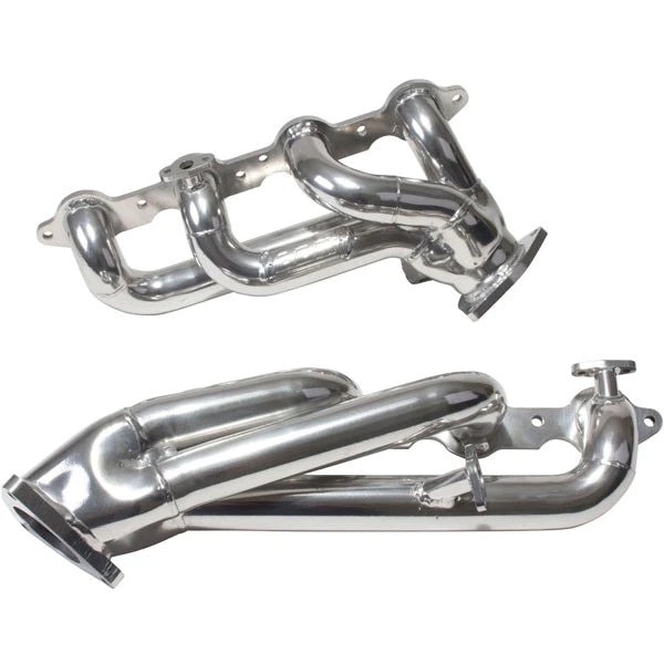 BBK Chevrolet GM Truck SUV 4.8 5.3 1-3/4 Shorty Exhaust Headers Polished Silver Ceramic 99-13 BBK