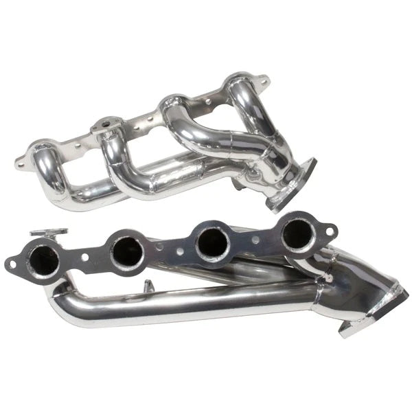 BBK Chevrolet GM Truck SUV 4.8 5.3 1-3/4 Shorty Exhaust Headers Polished Silver Ceramic 99-13 BBK