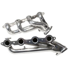 Load image into Gallery viewer, BBK Chevrolet GM Truck SUV 4.8 5.3 1-3/4 Shorty Exhaust Headers Polished Silver Ceramic 99-13