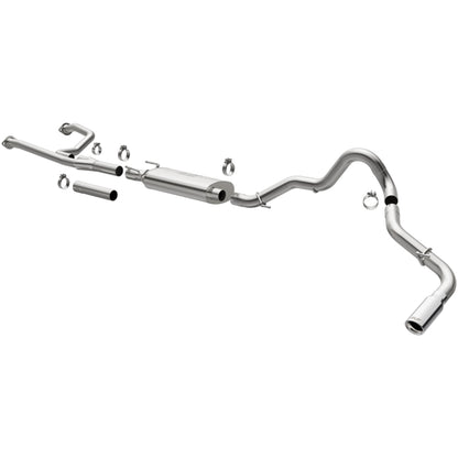 MagnaFlow 22+ Toyota Tundra Street Series 3in Single Straight Driver Side Rear Cat-Back Exhaust Magnaflow