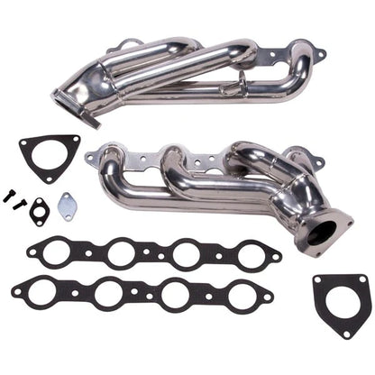 BBK Chevrolet GM Truck SUV 6.0 1-3/4 Shorty Exhaust Headers Polished Silver Ceramic 99-13 BBK