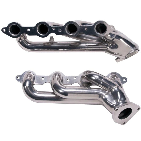 BBK Chevrolet GM Truck SUV 6.0 1-3/4 Shorty Exhaust Headers Polished Silver Ceramic 99-13 BBK