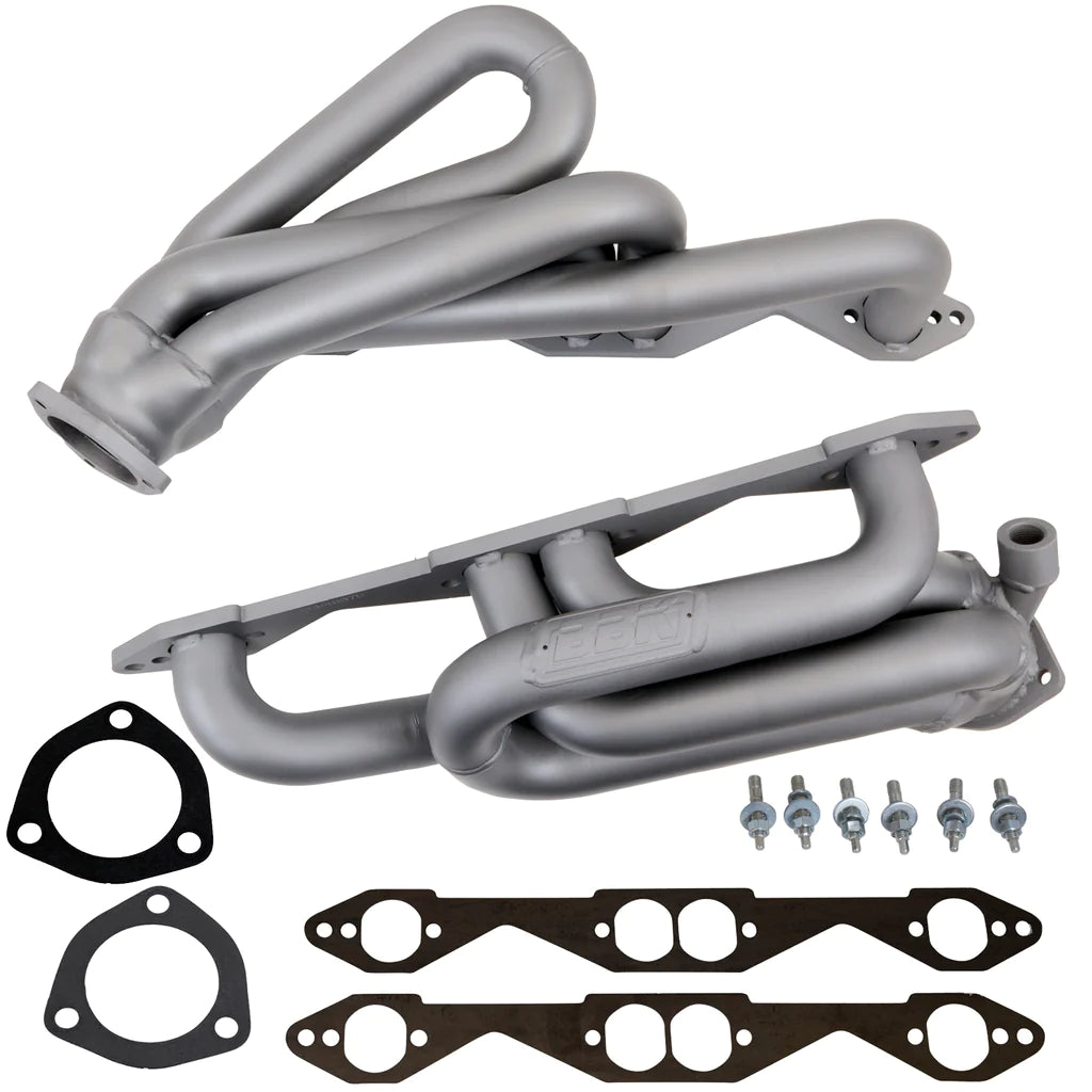 BBK Chevrolet GM Truck SUV 5.0 5.7 1-5/8 Shorty Exhaust Headers Titanium Ceramic 96-99 BBK