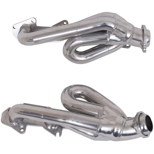 BBK Dodge Ram 1500 Truck 5.7 Hemi 1-3/4 Shorty Exhaust Headers Polished Silver Ceramic 03-08