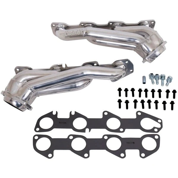 BBK Dodge Charger 300C 5.7 Hemi 1-3/4 Shorty Exhaust Headers Polished Silver Ceramic 05-08 BBK