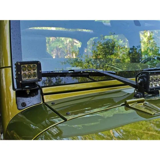 Rigid Industries 07-17 Jeep JK A-Pillar Mount D-Series Pro - 40139 Rigid Industries