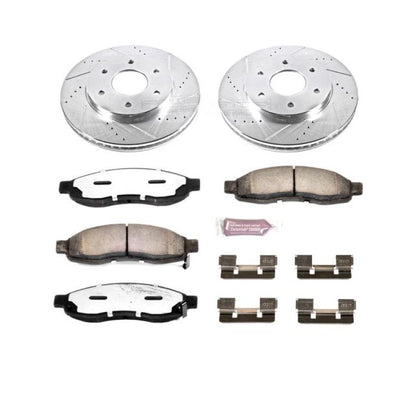 Power Stop 04-05 Infiniti QX56 Front Z36 Truck & Tow Brake Kit PowerStop