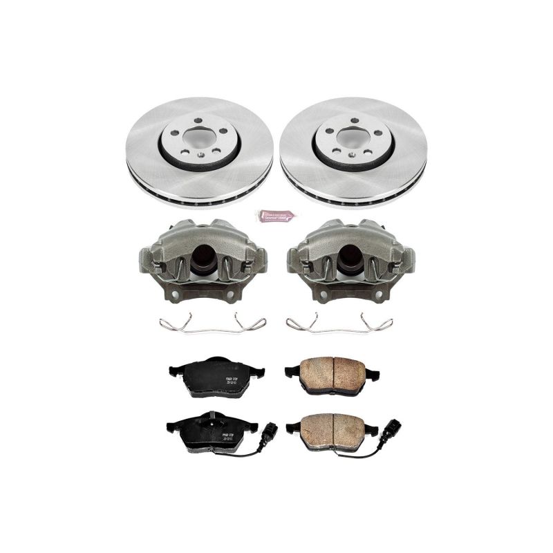 Power Stop 99-10 Volkswagen Beetle Front Autospecialty Brake Kit w/Calipers PowerStop