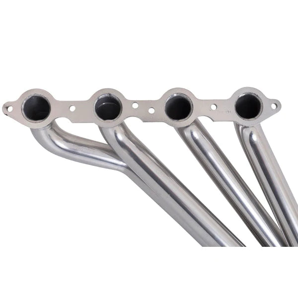 BBK Chevrolet Camaro SS ZL1 6.2 1-3/4 Full Length Exhaust Headers With High Flow Cats Polished Silver Ceramic 10-15