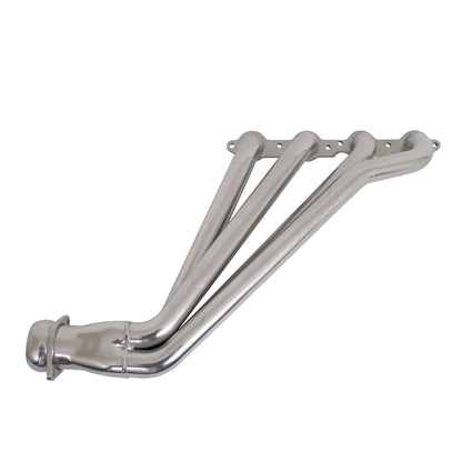 BBK Chevrolet Camaro SS ZL1 6.2 1-3/4 Full Length Exhaust Headers With High Flow Cats Polished Silver Ceramic 10-15 BBK