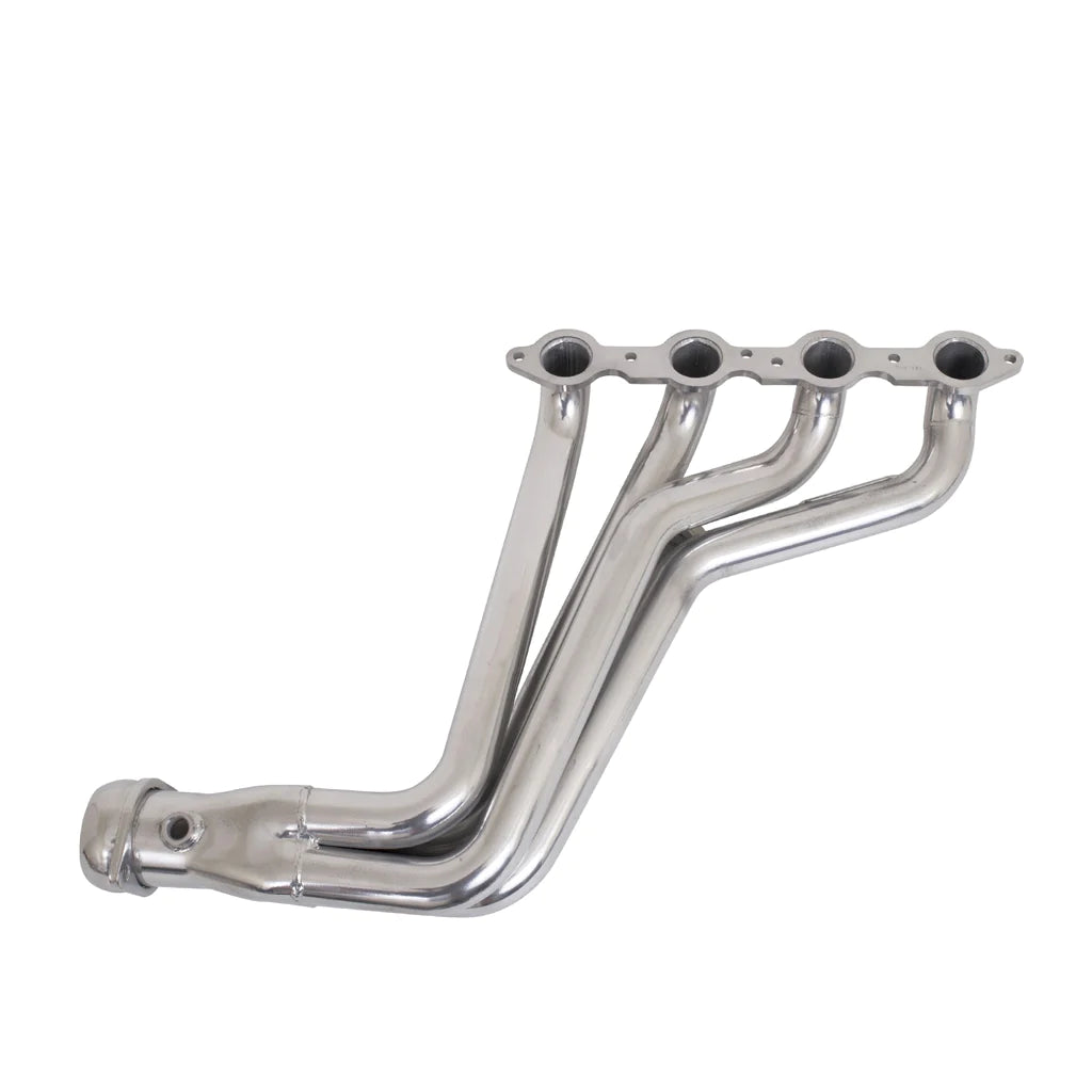 BBK Chevrolet Camaro SS ZL1 6.2 1-3/4 Full Length Exhaust Headers With High Flow Cats Polished Silver Ceramic 10-15