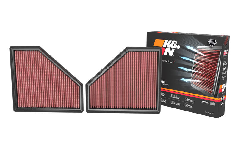 K&N 20-22 BMW M3 L6 3.0L F/I Replacement Air Filter K&N Engineering