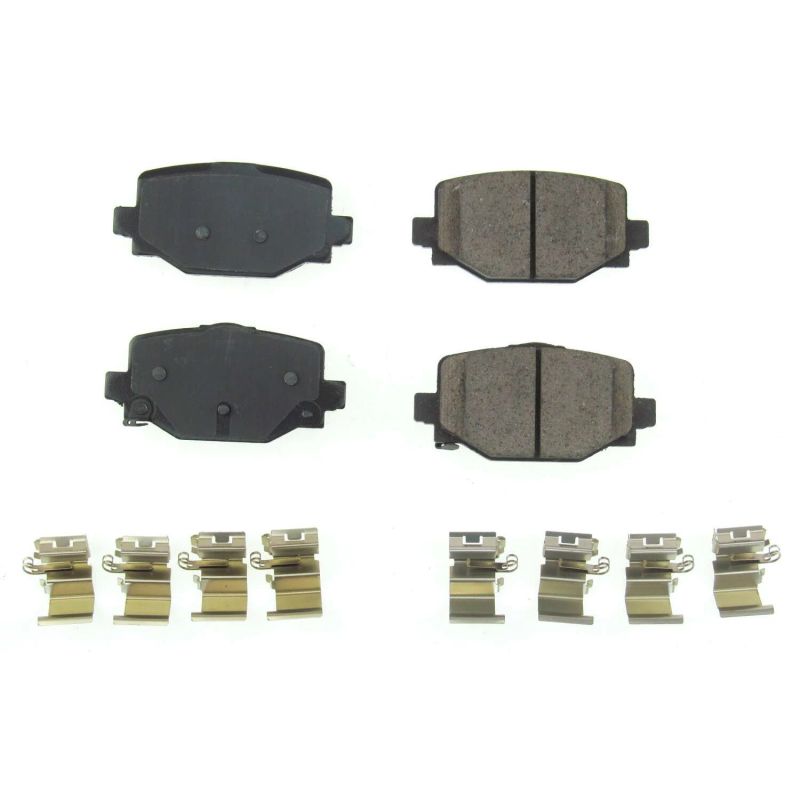Power Stop 2019 Infiniti QX50 Rear Z17 Evolution Ceramic Brake Pads w/Hardware PowerStop