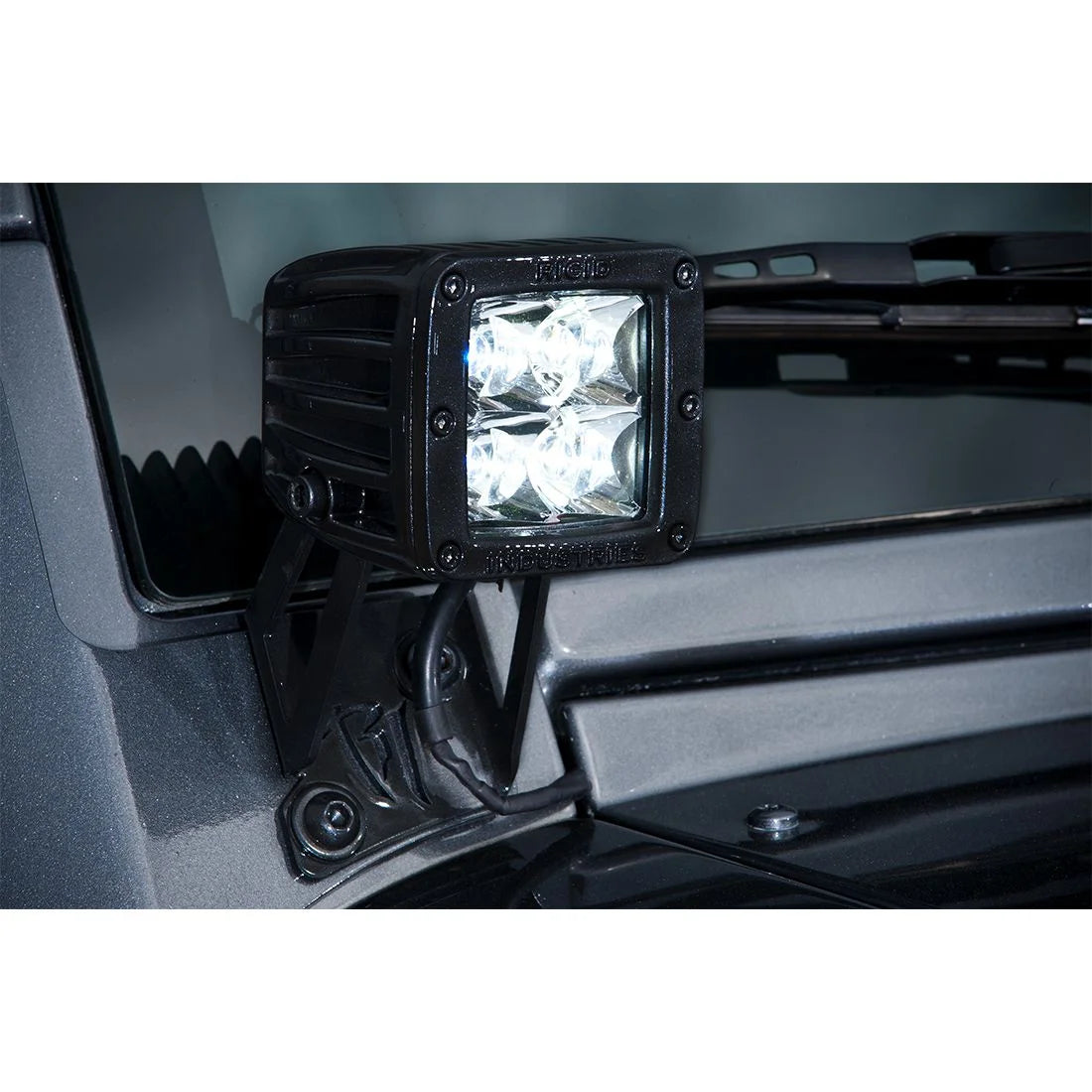 Rigid Industries 07-17 Jeep JK D-Series Pro A-Pillar Mount D-Series Pro - 40331 Rigid Industries