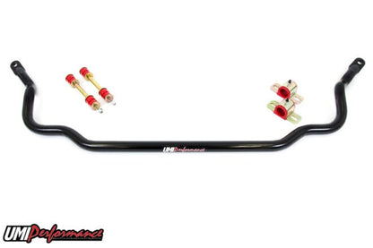 UMI Performance 1978-1988 GM G-Body Sway Bar, Front, Solid, 1.250 - Black - 3035-B