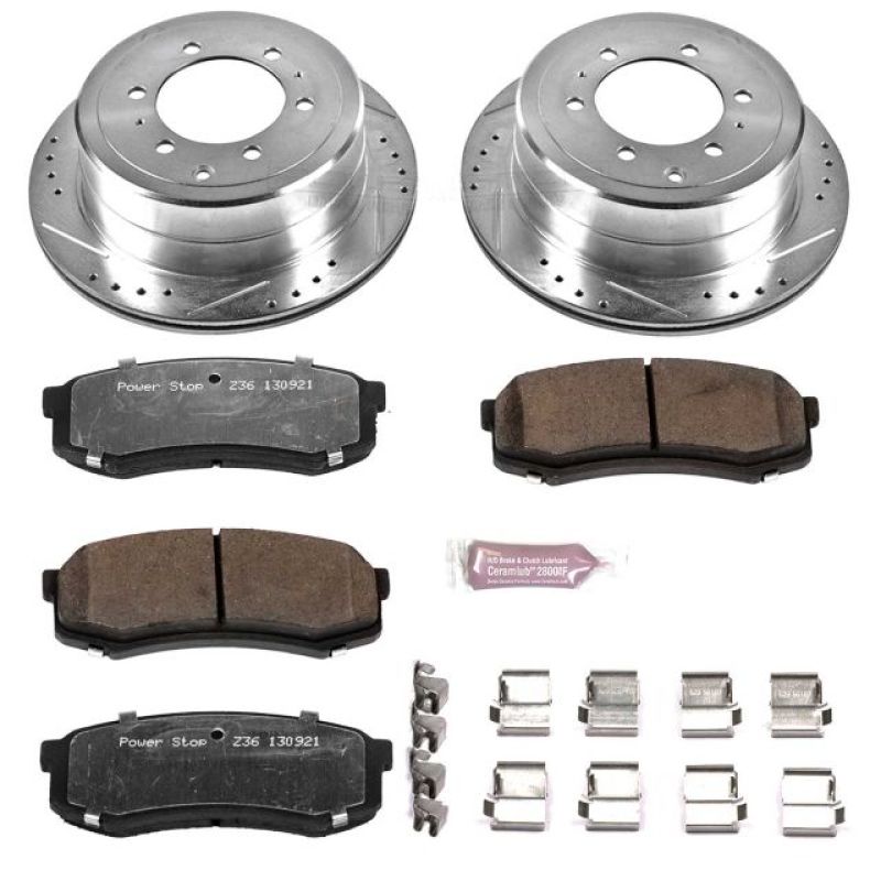 Power Stop 96-97 Lexus LX450 Rear Z36 Truck & Tow Brake Kit PowerStop