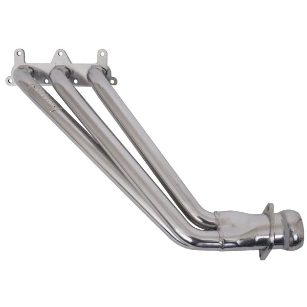 BBK Chevrolet Camaro V6 1-5/8 Long Tube Exhaust Headers With High Flow Cats Polished Silver Ceramic 10-11