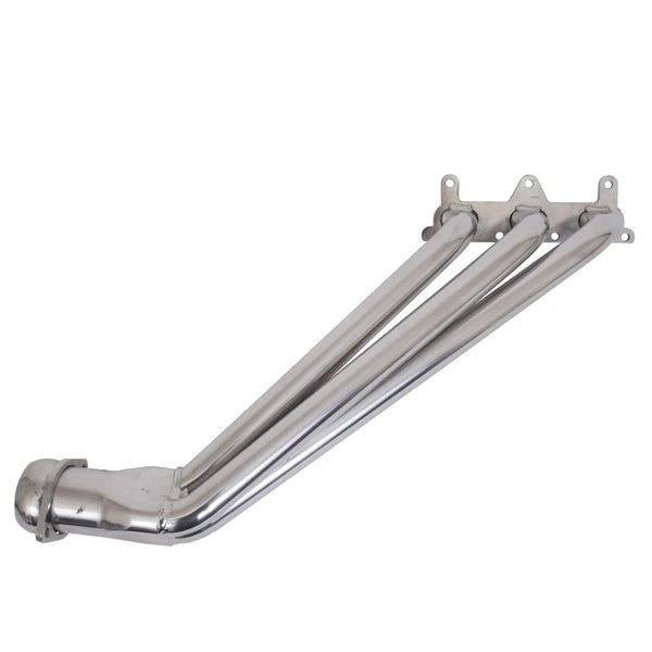 BBK 2010-11 Camaro V6 1-5/8 Long Tube Exhaust Headers W/ High Flow Cats Polished Silver Ceramic - 40410