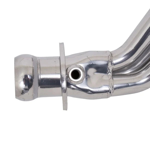 BBK 2010-11 Camaro V6 1-5/8 Long Tube Exhaust Headers W/ High Flow Cats Polished Silver Ceramic - 40410