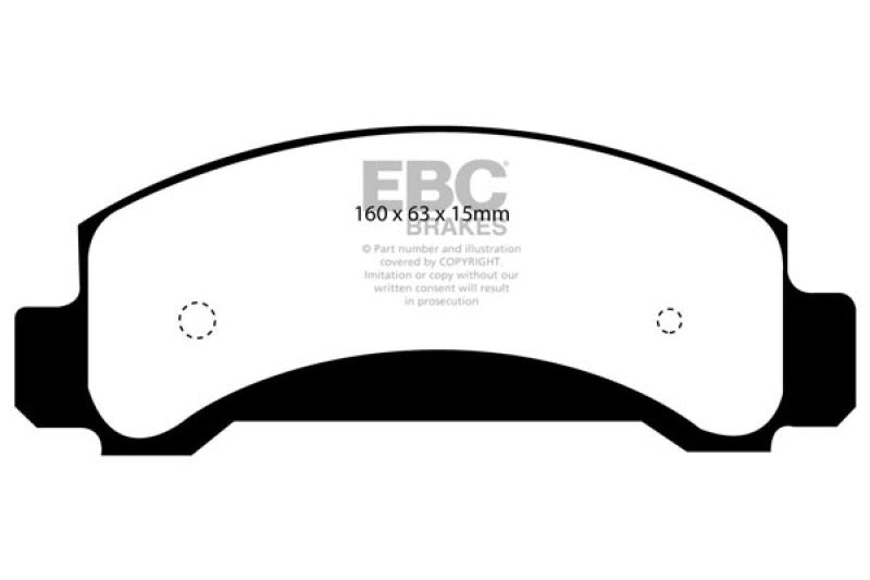 EBC GreenStuff Front Brake Pads - DP61085